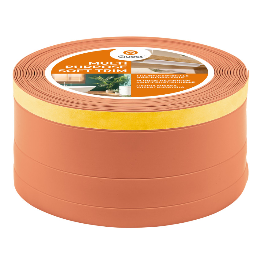 Listwa wielofunkcyjna z PCV 4in1 – samoprzylepny panel wykończeniowy, 120mm, ceglany