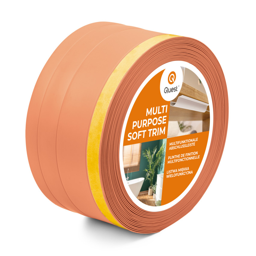 Listwa wielofunkcyjna z PCV 4in1 – samoprzylepny panel wykończeniowy, 120mm, ceglany