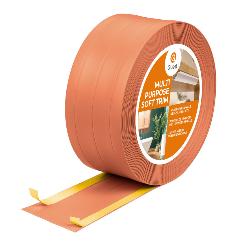 Listwa wielofunkcyjna z PCV 4in1 – samoprzylepny panel wykończeniowy, ceglany