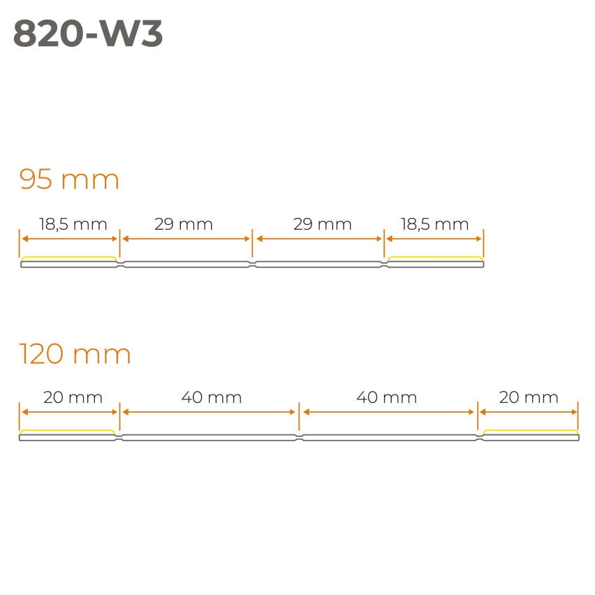 Listwa wielofunkcyjna z PCV 4in1 – samoprzylepny panel wykończeniowy, ciemnoszary