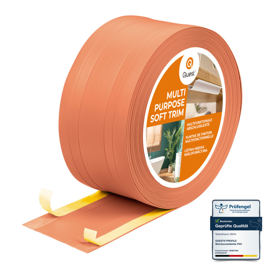 Listwa wielofunkcyjna z PCV 2in1 – samoprzylepny panel wykończeniowy, 110 mm, ceglany