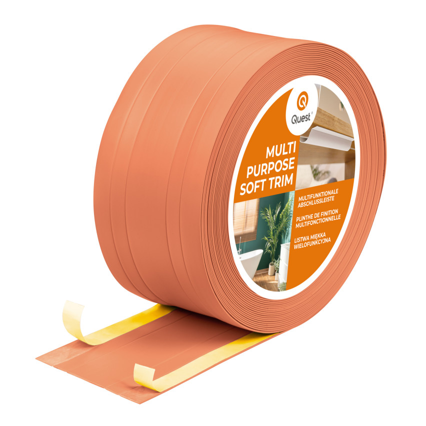 Listwa wielofunkcyjna z PCV 2in1 – samoprzylepny panel wykończeniowy, 110 mm, ceglany