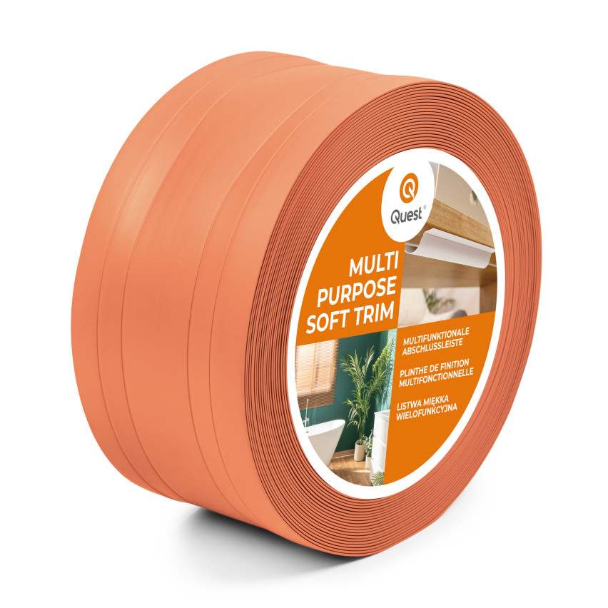 Listwa wielofunkcyjna z PCV 2in1 – samoprzylepny panel wykończeniowy, 110 mm, ceglany