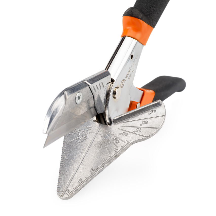 Nożyce kątowe, nożyce do cięcia PCV, tworzywa, 10x ostrze w zestawie