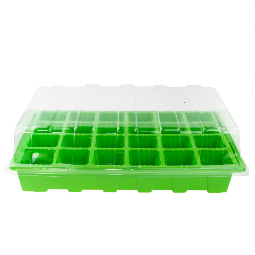 Miniszklarnia kiełkownik inspekt do rozsad 24 komory