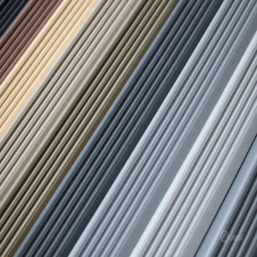 Profil schodowy antypoślizgowy z klejem 50x42mm, beż