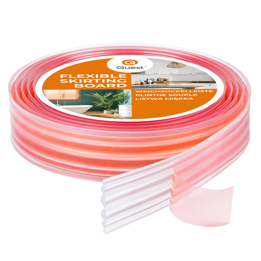 Listwa antypoślizgowa, ochronna, zabezpieczająca PCV 40mm, LAP2 transparentny, 5m