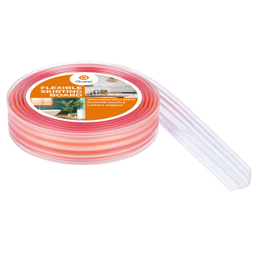 Listwa antypoślizgowa, ochronna, zabezpieczająca PCV 40mm, LAP2 transparentny, 5m