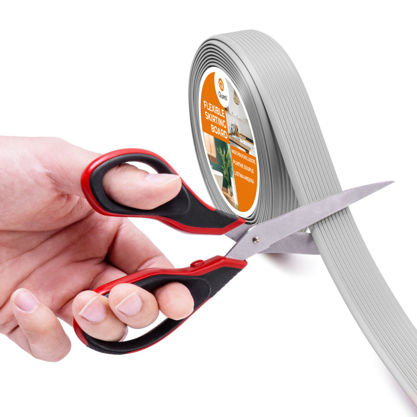 Listwa antypoślizgowa PVC samoprzylepna, rowkowana, LAP3, 35mm, 5m, szary