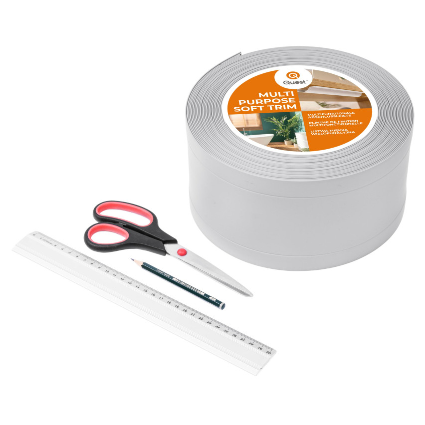 Listwa wielofunkcyjna z PCV 6w1 – samoprzylepny panel wykończeniowy,  jasnozielony