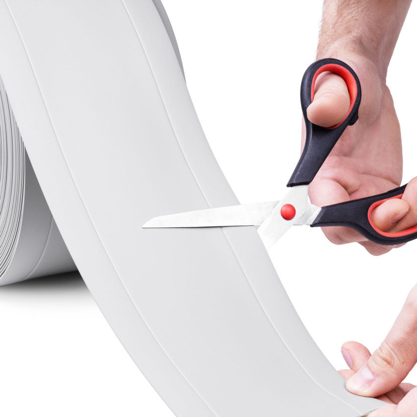 Listwa wielofunkcyjna z PCV 6w1 – samoprzylepny panel wykończeniowy,  jasnozielony