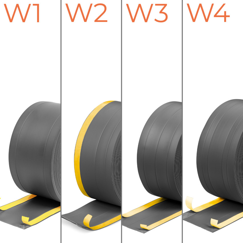 Listwa wielofunkcyjna z PCV 4in1 – samoprzylepny panel wykończeniowy, 120mm, piaskowy