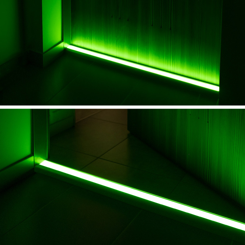 Listwa fluorescenyjna na rolce samoprzylepna, 5m