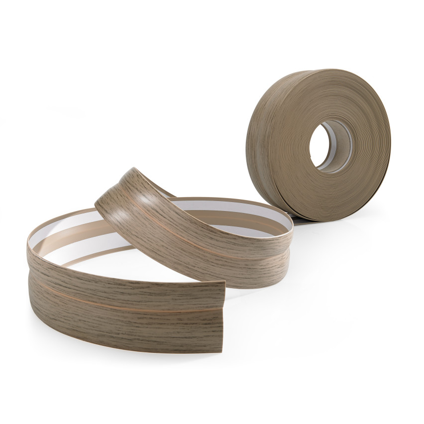 Listwa przypodłogowa PCV samoprzylepna 104, jesion ciemny, 32x23