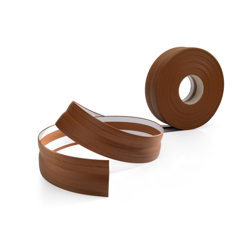 Listwa przypodłogowa PCV samoprzylepna 204, orzech, 32x23