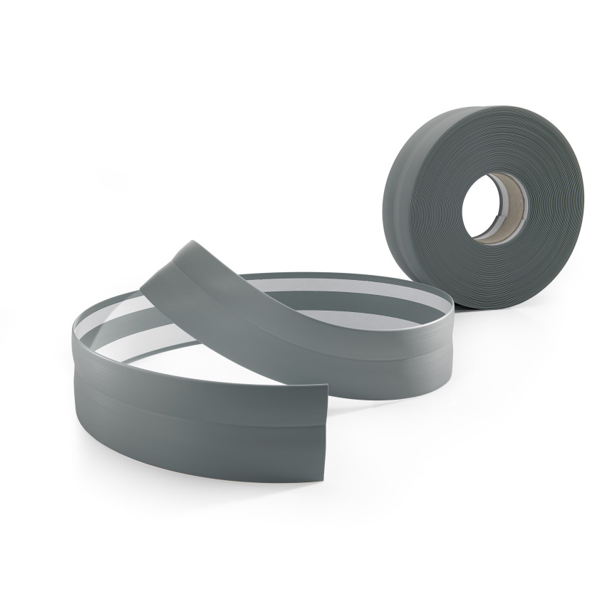 Listwa przypodłogowa PCV samoprzylepna 700, szary, 32x23