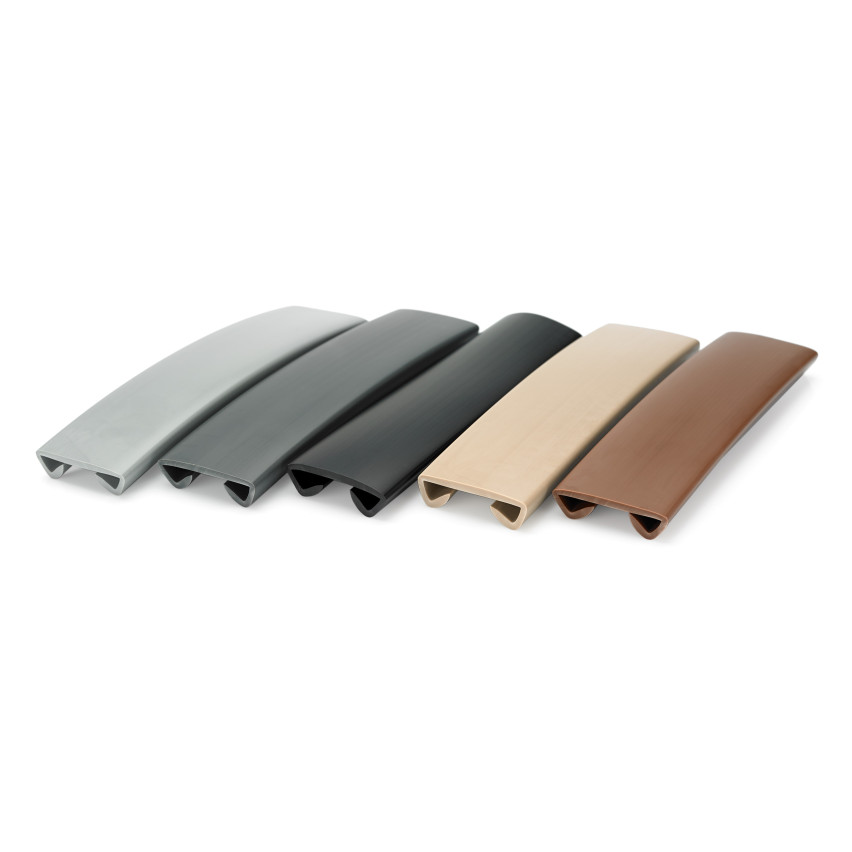 Listwa poręczowa PCV STANDARD 40x8mm ciemnoszary