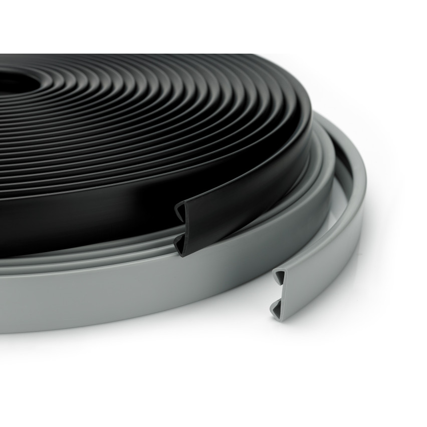 Listwa poręczowa PCV STANDARD 40x8mm brąz