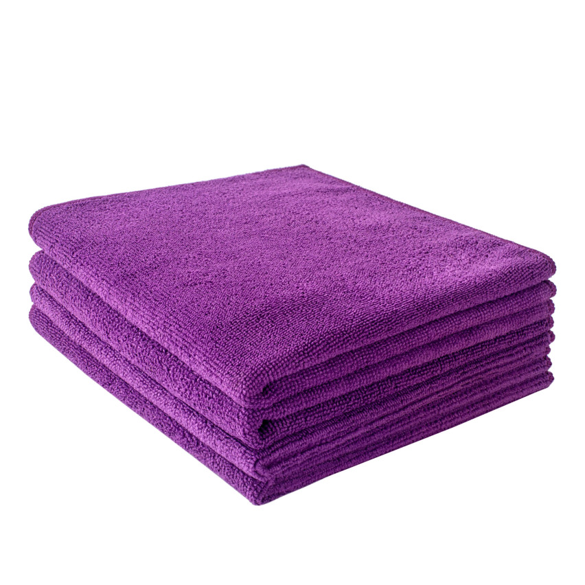 Wielozadaniowa ściereczka z mikrofibry - All Purple 40x40