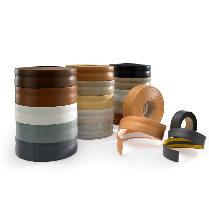 Listwa przypodłogowa PCV samoprzylepna 702, brzoza, 32x23