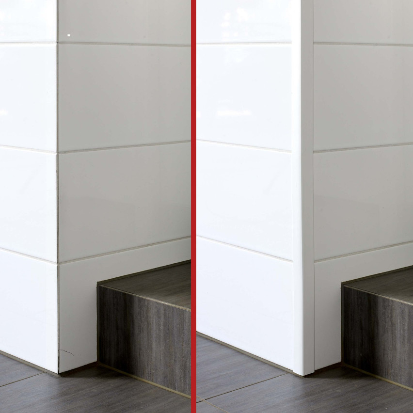 Kątownik miękki PCV - KM - kremowy