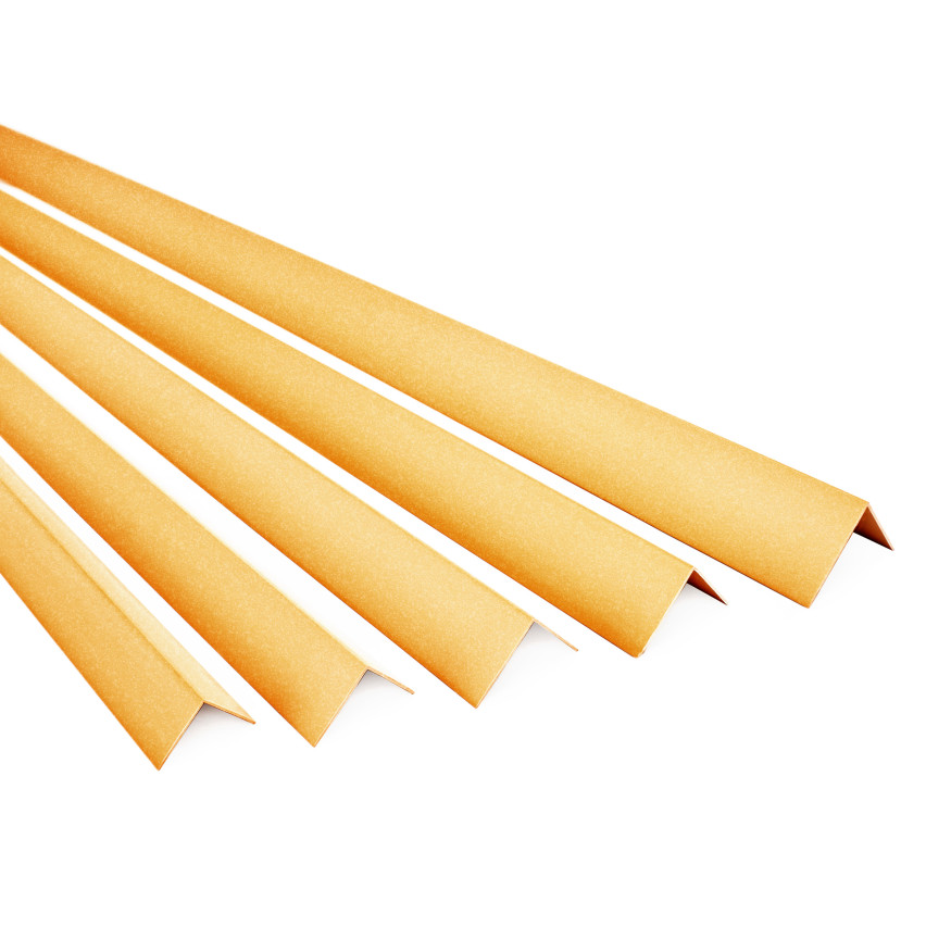 Profil kątowy PVC nierównoramienny, samoprzylepna ochrona krawędzi, ochrona narożników, złoty