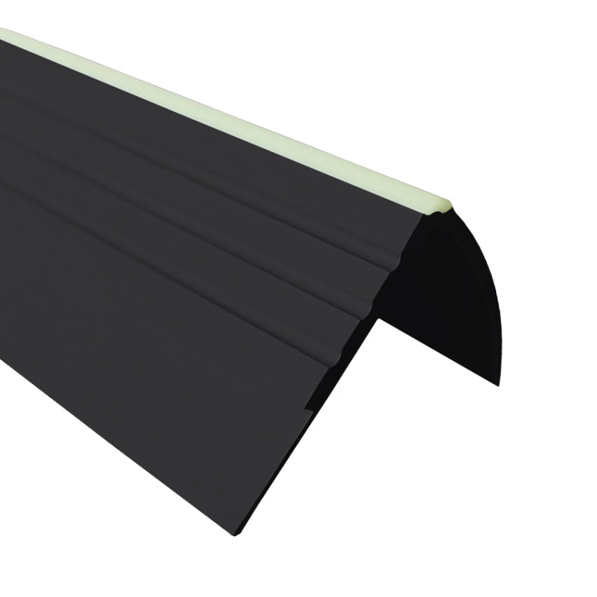 Profil na schody antypoślizgowy 40x40mm 150cm czarny