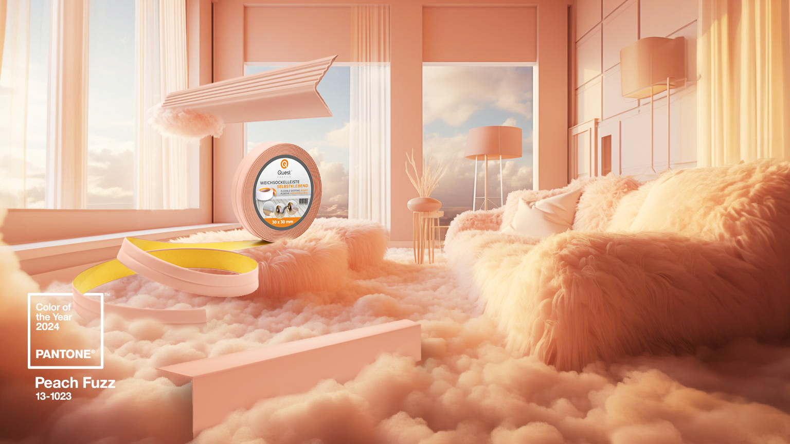 Peach Fuzz – Kolor Roku 2024 w Quest®️ Profile